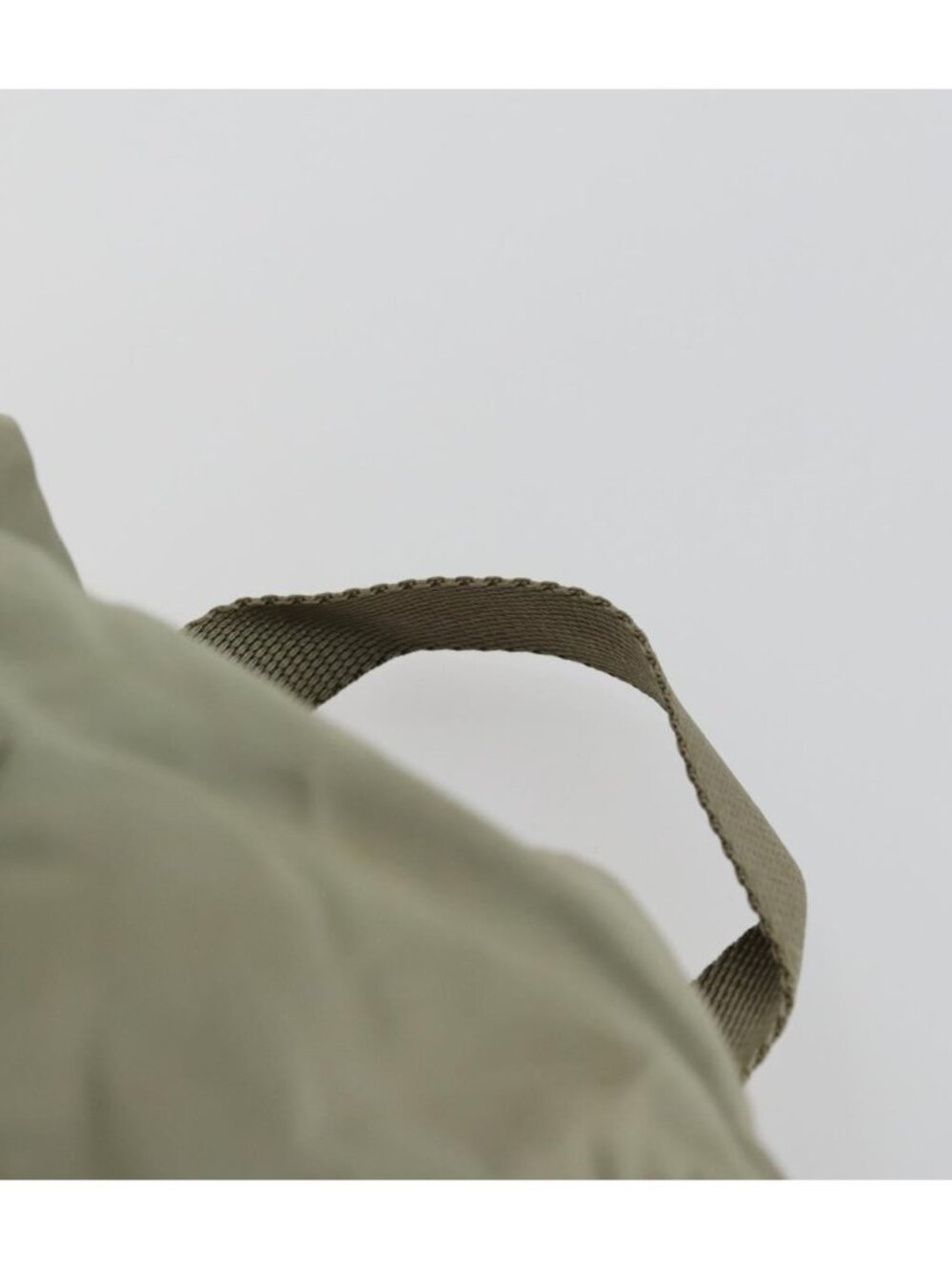 PRADA Backpack Nylon Beige Silver - Picture 7 of 16